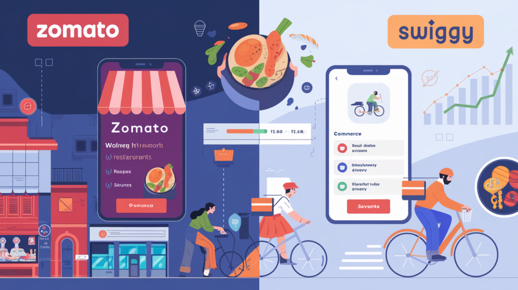 Zomato vs. Swiggy: The Profitability and Market Leadership Battle<br>